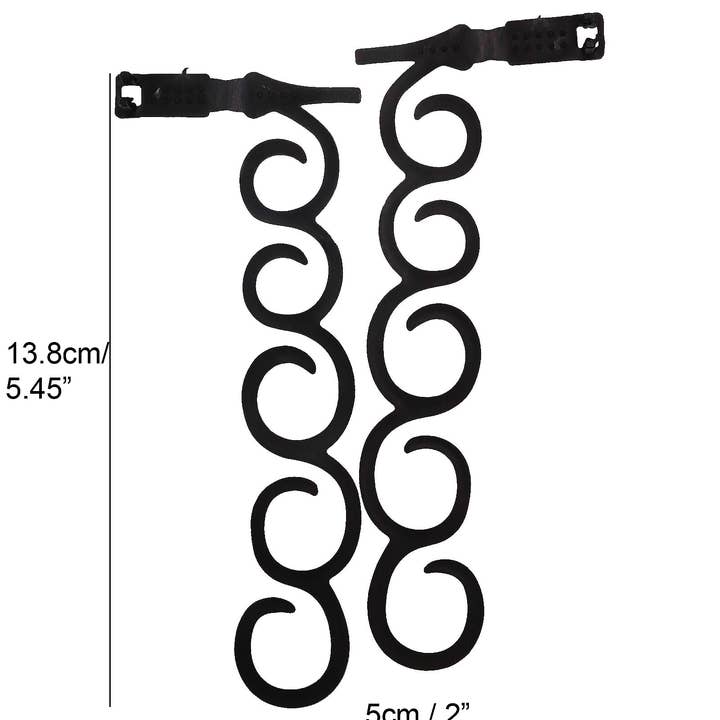 AS SHOWN 7-piece Diy Hair Braiding And Styling Tools Set for wholesale on Faire6