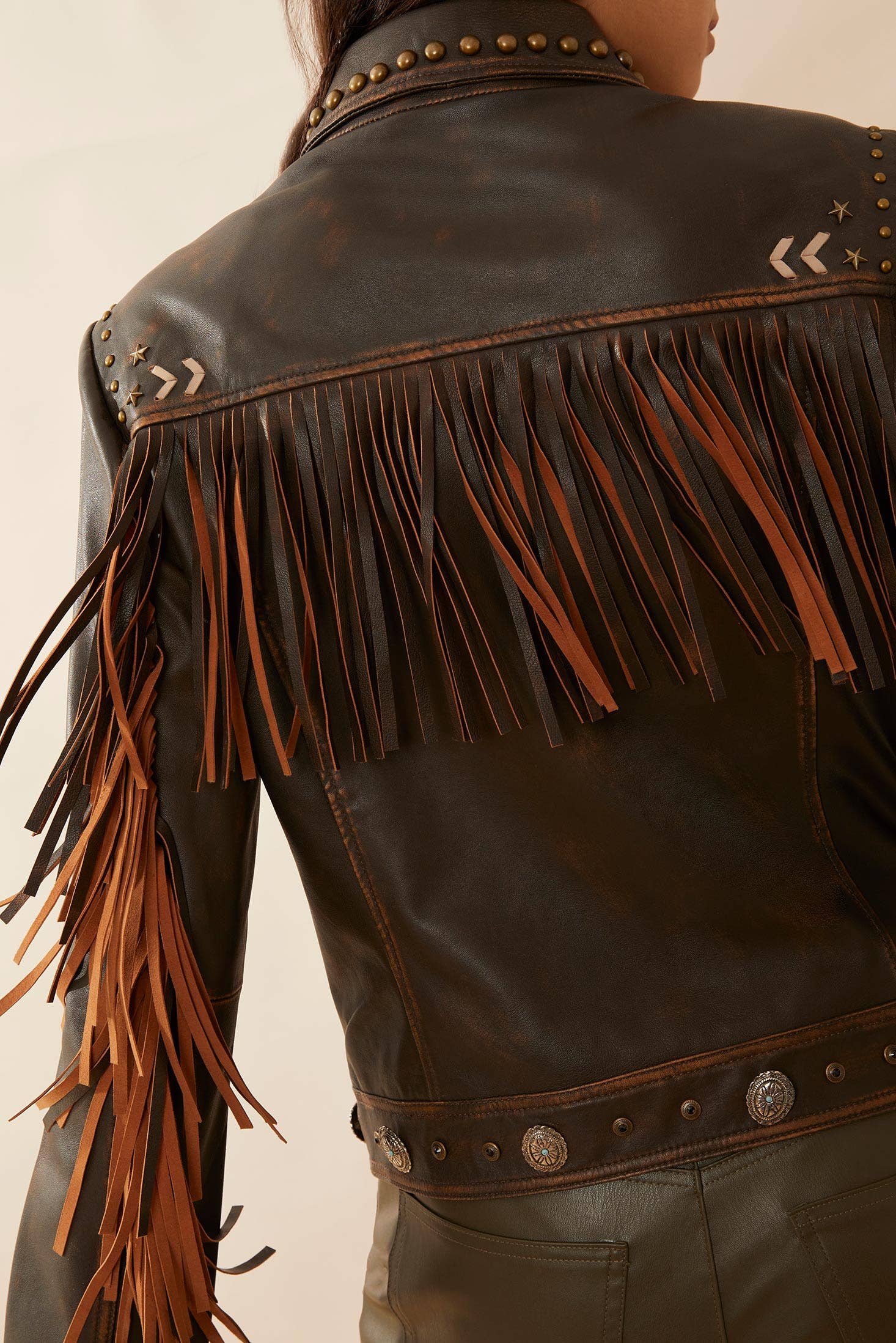 MYRA - EU - Wholesale Leather Jacket - Women's - Harlow Fringed Leather Jacket4