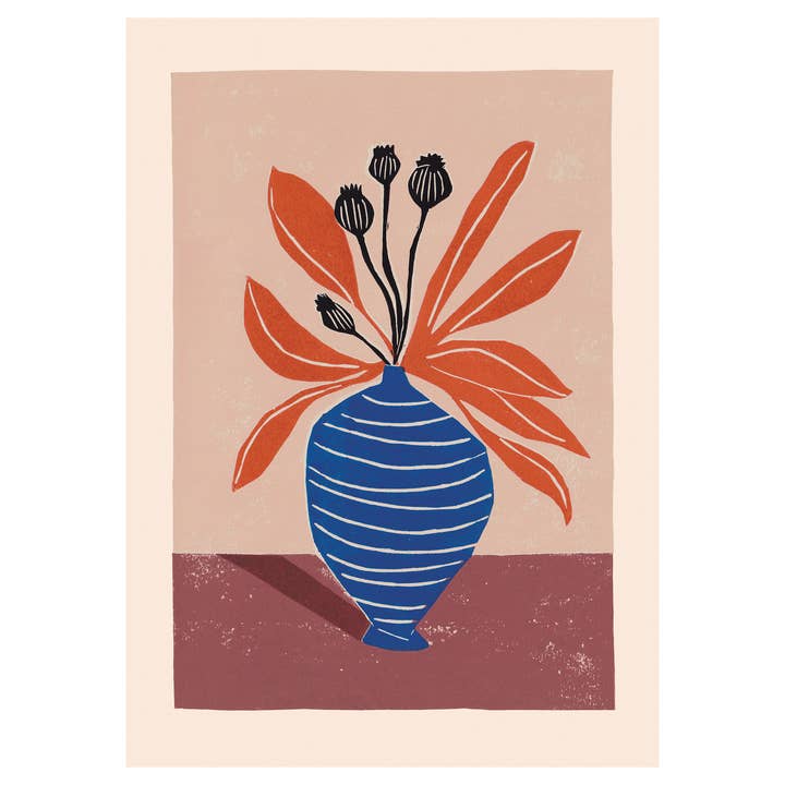 Art Print 'Dried Poppies' Wall Art for wholesale by Luiza Holub