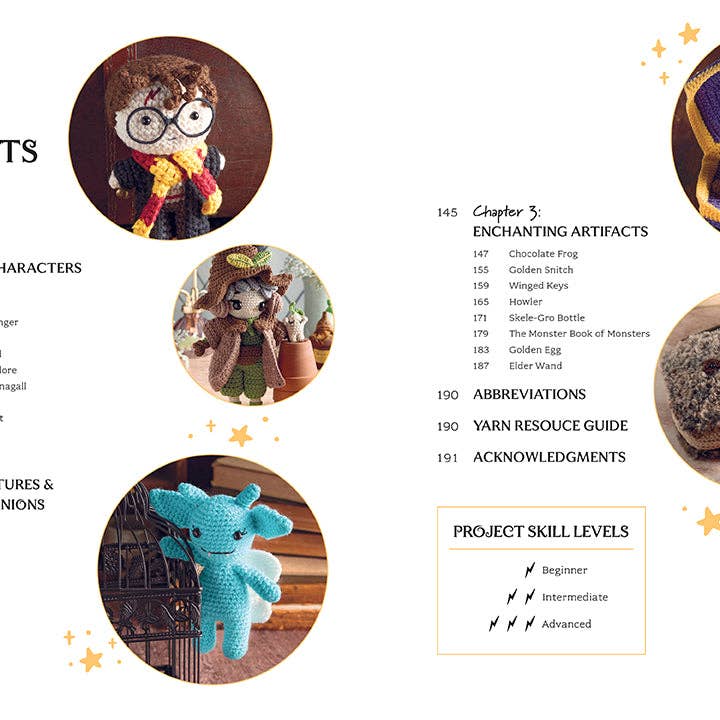 Insight Editions - #1 Pop Culture Publisher - Wholesale Crafts, Hobbies & DIY Book - Harry Potter: The Official Book of Crochet Amigurumi (SALE!)1