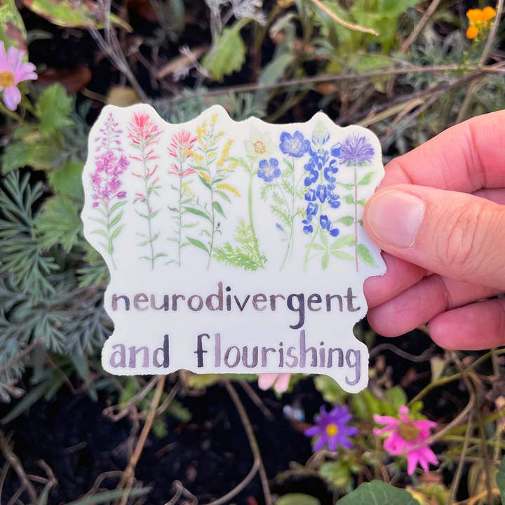 Yardia - Wholesale Sticker - Neurodivergent Sticker - Neurodiversity Vinyl Sticker2