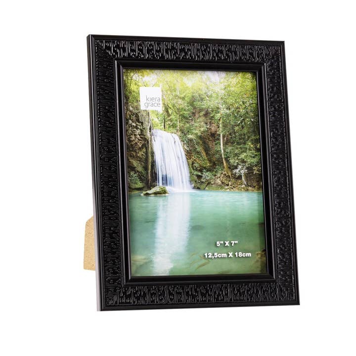 Kiera Grace Art Deco Photo Frame, Black for wholesale on Faire4