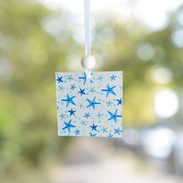 So Thoughtful Gifts - Wholesale Suncatcher - Window Charm - Watercolor Starfish | Suncatcher