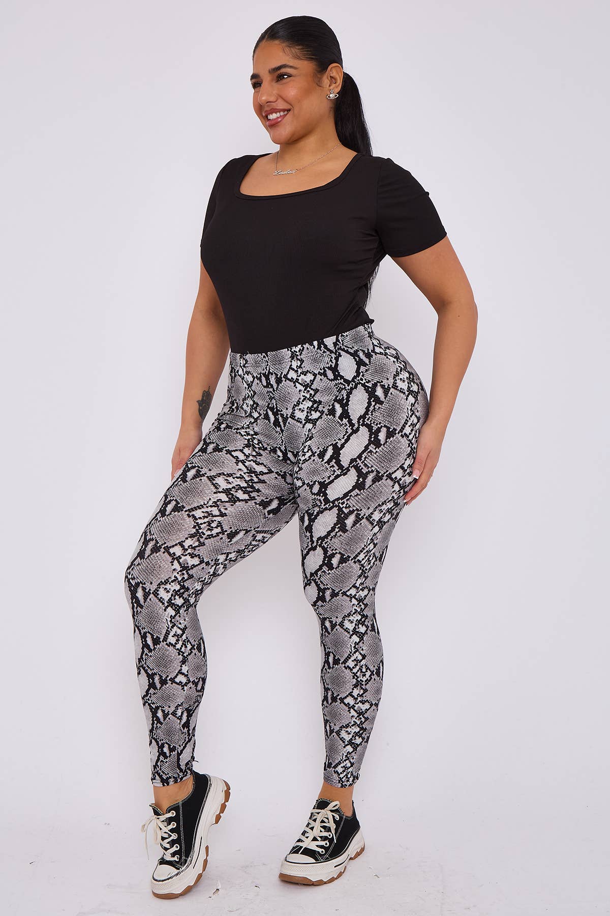 Superbia – wholesale Fashion leggings – Women's – Superbia Super Soft Leggings High Waist (Large Size 14-22)63