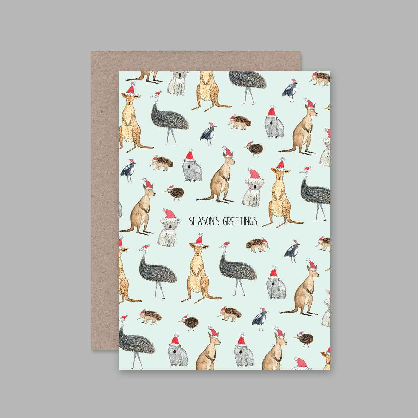 AHD Paper Co - Wholesale Season’s Greetings card - SEASON'S GREETINGS card0