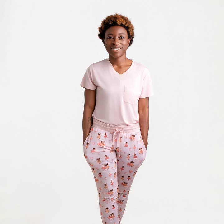 Bows and Ballet Women’s Joggers for wholesale by Pearls & Pelicans