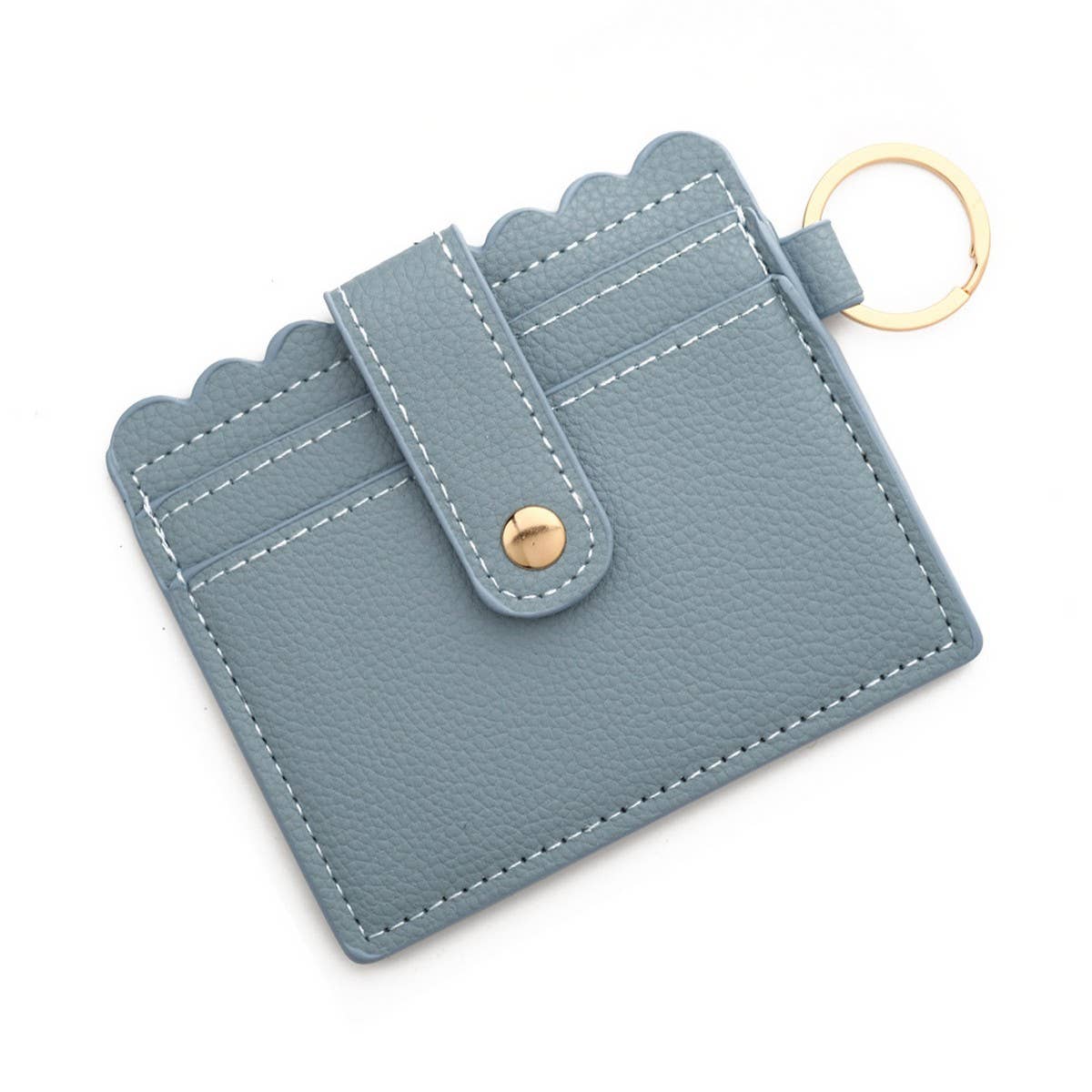 ACCITY - Wholesale Card Holder - Women's - Multi-Card PU Wallet with Keychain & Coin Pocket_CWAB49377