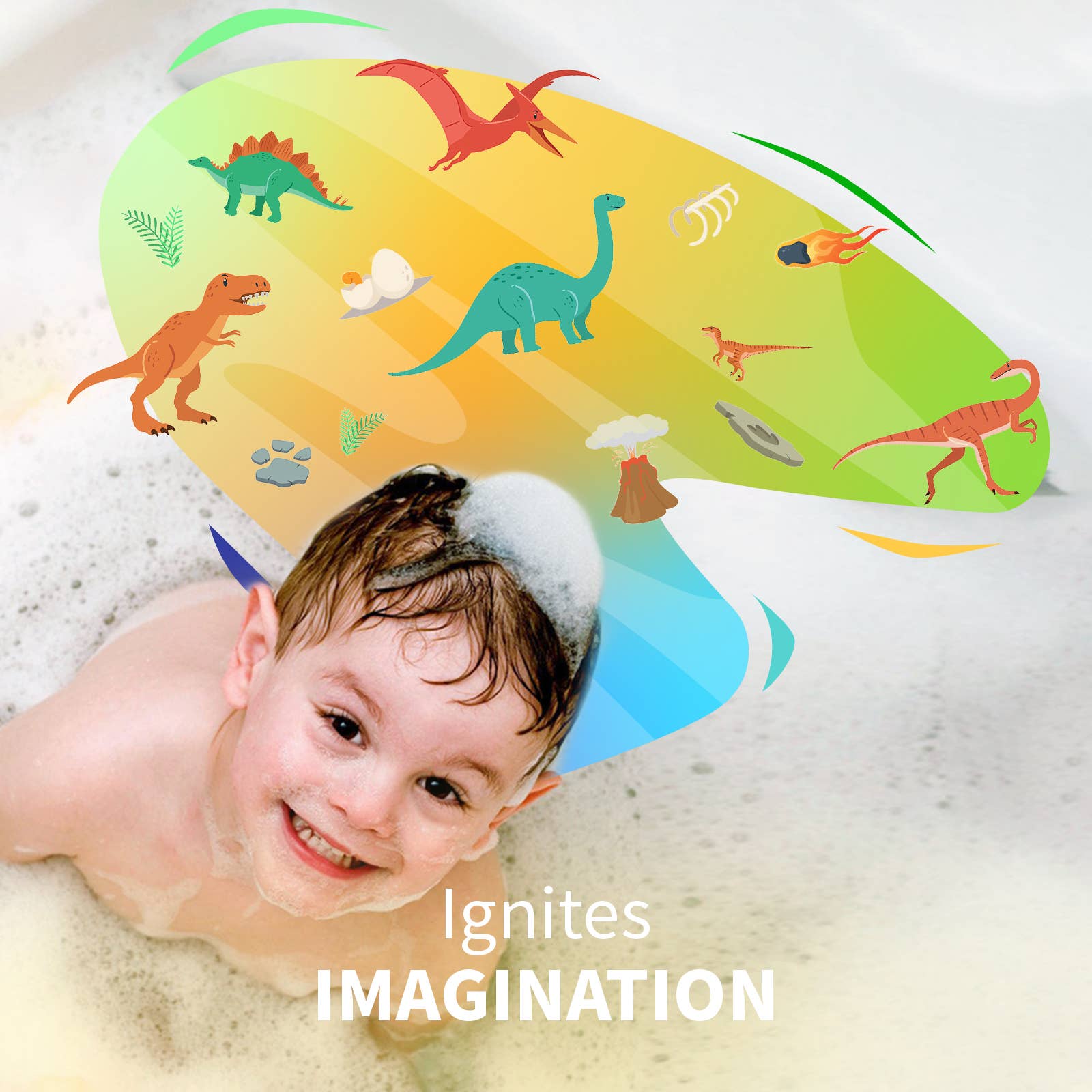 DAISY ENCENS - Vente Bombe de bain/poudre effervescente pour le bain - New Dino Egg Surprise Toys Carte de collection Bombe6