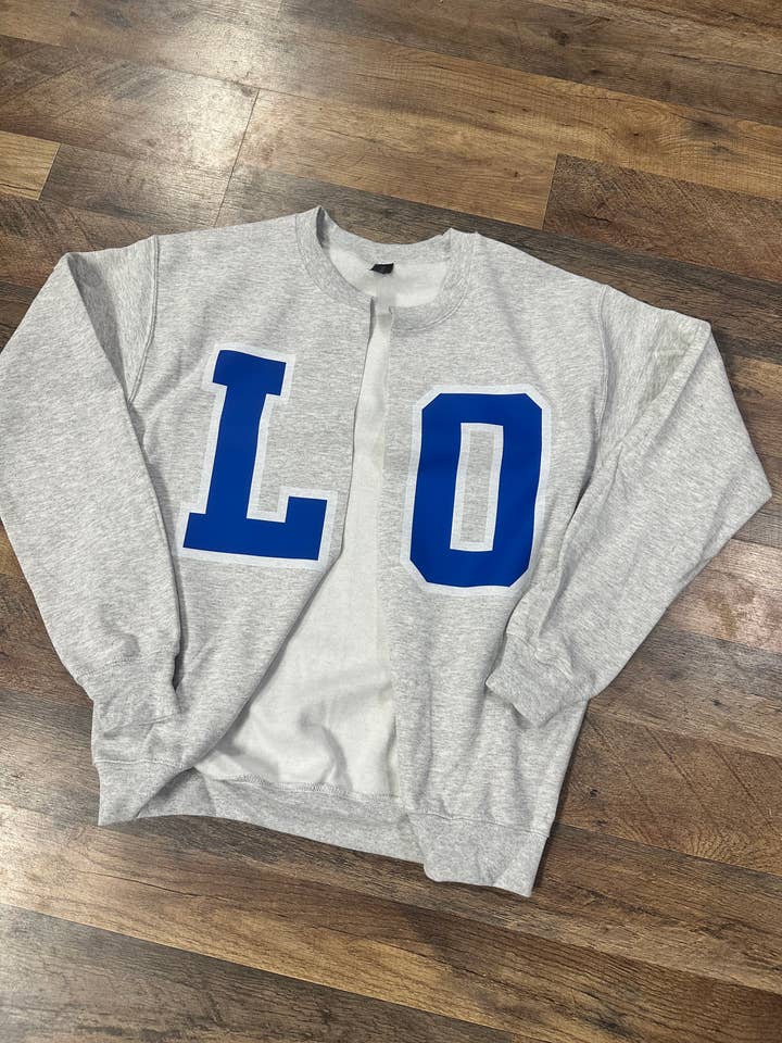 Personalized School Sweatshirt Cardigan for wholesale by Sweet Southern Wholesale