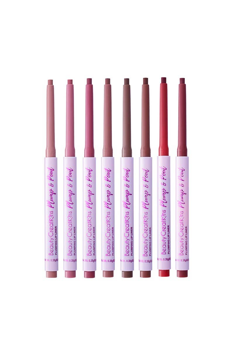 PINEAPPLE Beauty - Wholesale Lip Liner/Pencil - Beauty Creations PPLLWD-PT Plump & Pout Lip Liner - 48 pcs2