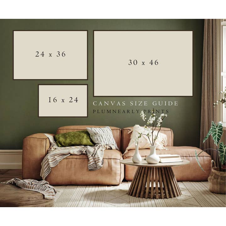 Plumnearly Prints - Wholesale Canvas Art - Neutral Beige White Cloud Oil Painting Framed Canvas Art 4