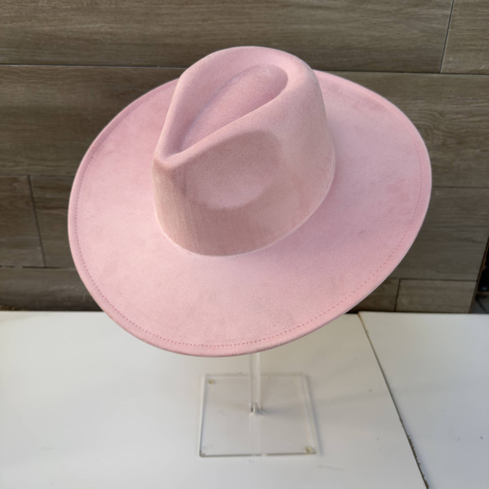 Queens INC - Wholesale Fedora - Women's - Fashion Classic Wide Brim Premium Suede Hat39