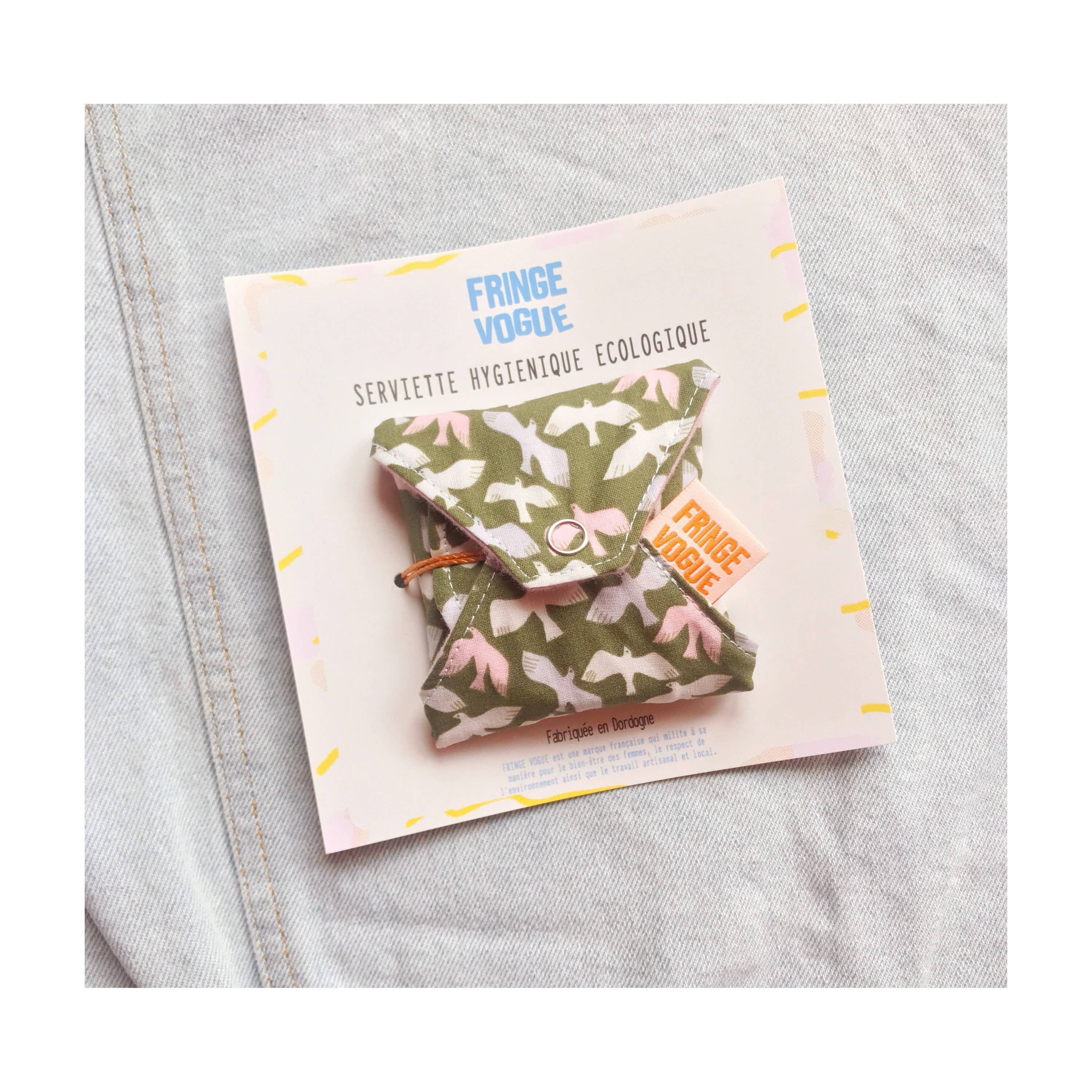 Fringe Vogue - Wholesale Menstrual Pad/Liner - Washable sanitary napkin swallow6