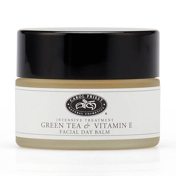 Green Tea & Vitamin E Facial Day Balm for wholesale by Carol Priest