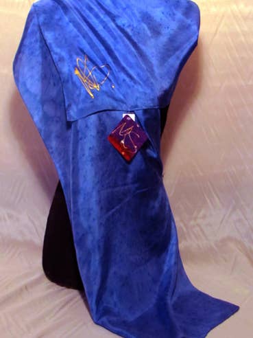 Sapphire for wholesale by Manna Silks