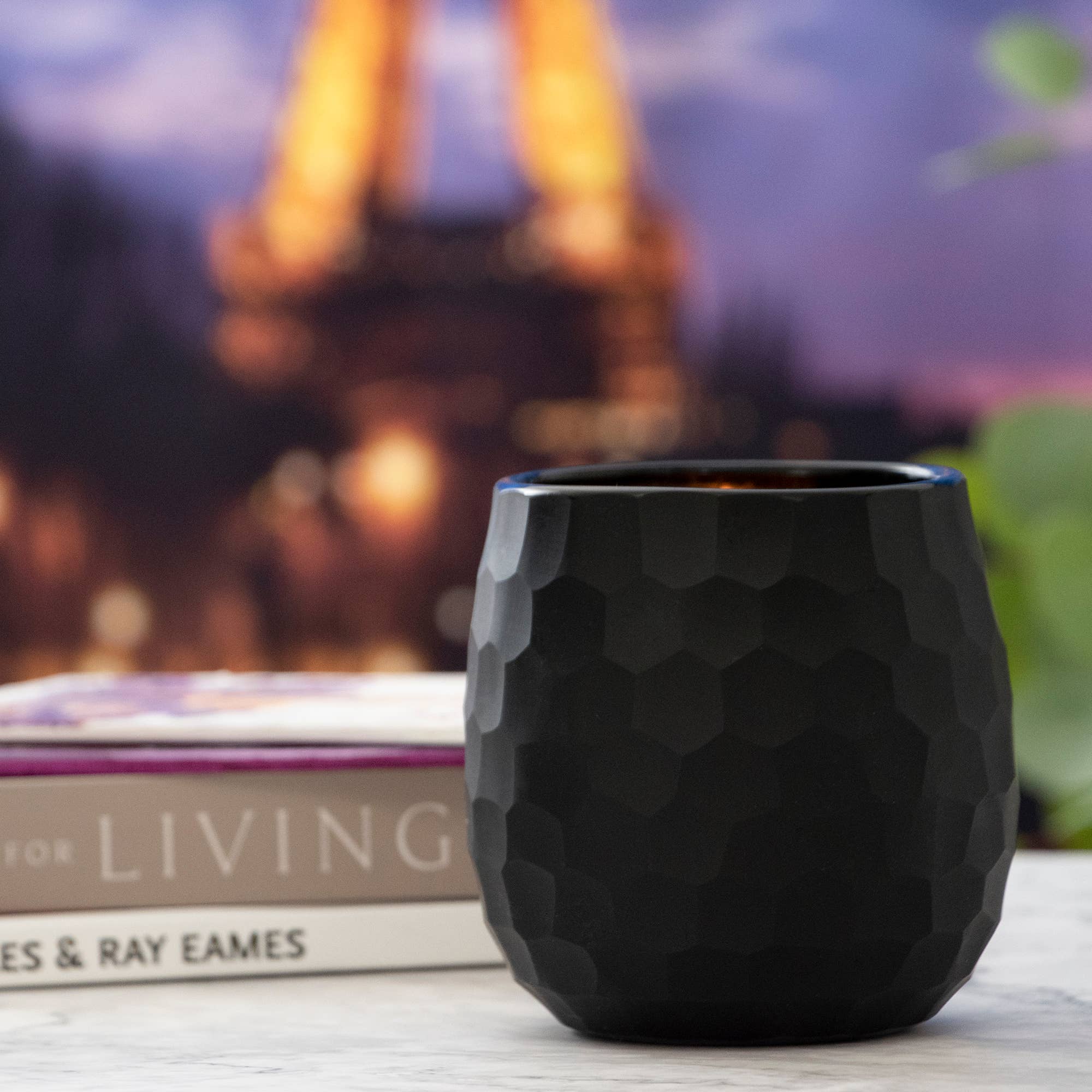 Andaluca - Wholesale Jar/Filled Candle - Botanique Luxe 16 oz Black Candle1