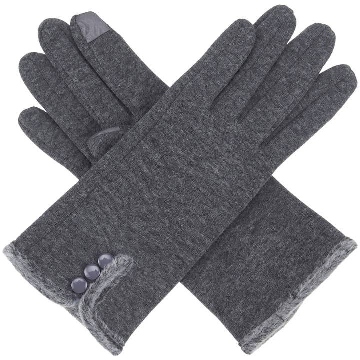 Jasper Trading LLC - Wholesale Gloves - Women's - JG767 - One Dozen Ladies Fleece Texting Gloves (555)5