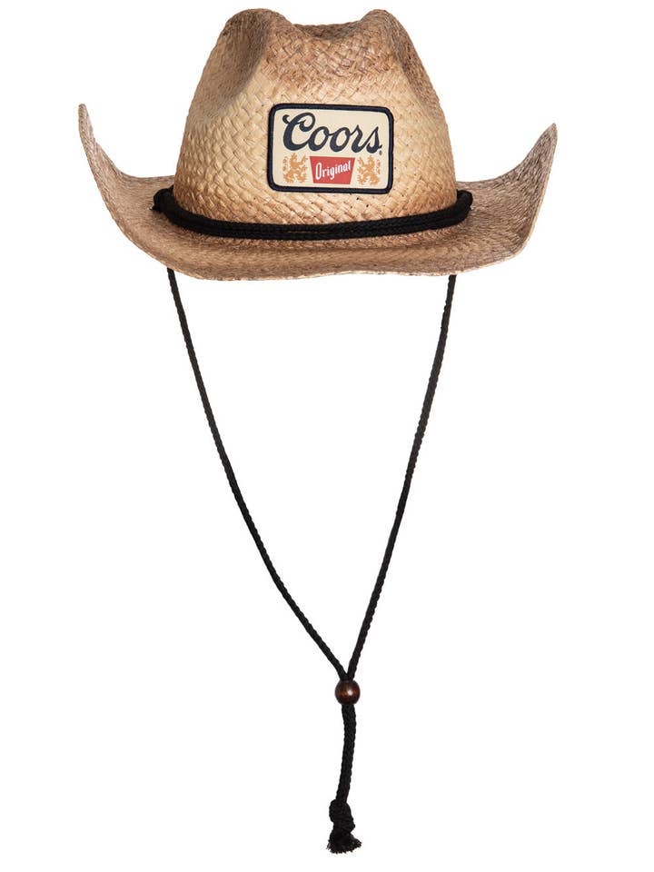 Coors Original Straw Cowboy Hat for wholesale by Calhoun Sportswear