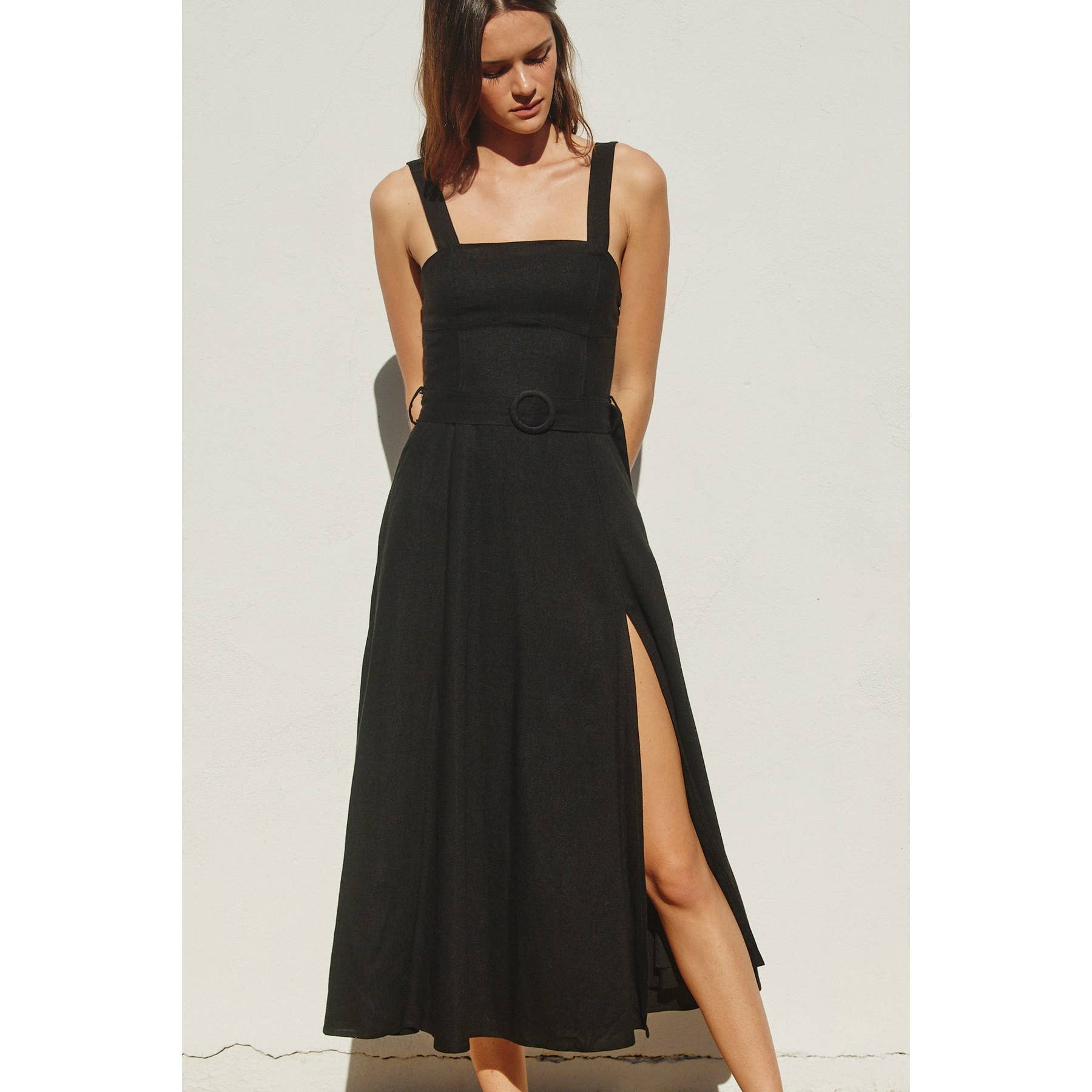 Dress Forum - Vendita all'ingrosso Vestito - Donna - Abito Midi con Fibbia Heaven Sent20