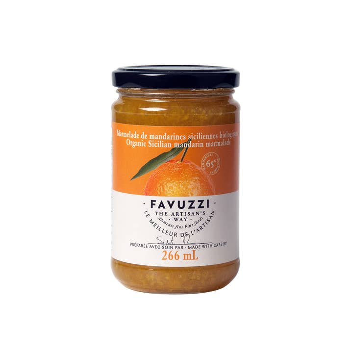 Sicilian Mandarin Marmalade for wholesale by Favuzzi (USA)