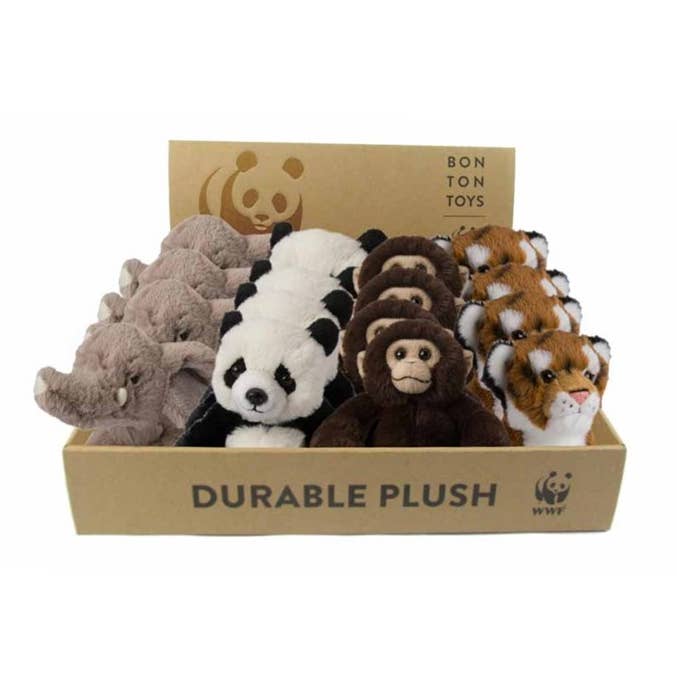 WWF - ECO - Animaux sauvages 4 mod. - ass. en display pour la vente par WWF