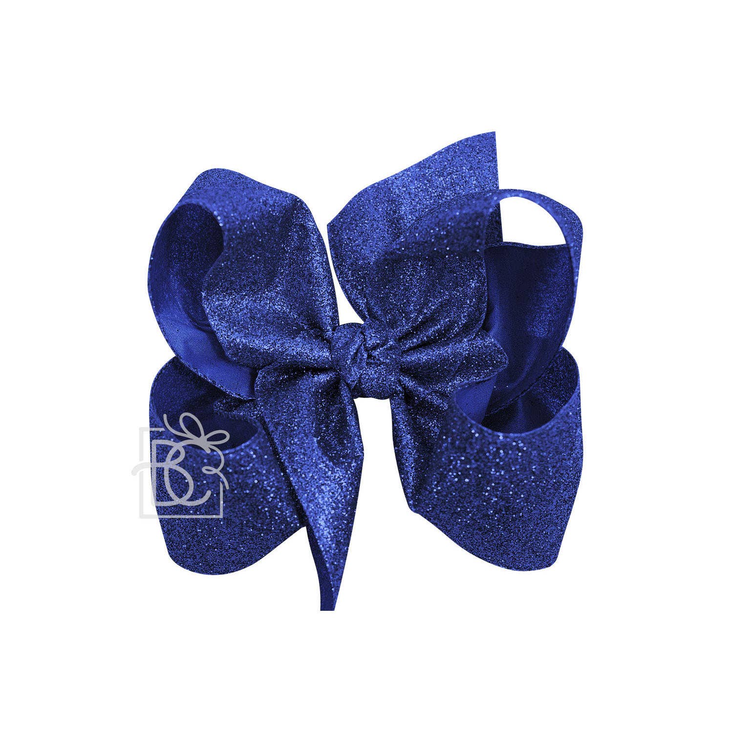 Beyond Creations, LLC - Wholesale Hair Bow - Kids - GLITTER METALLIC BOW ON CLIP44