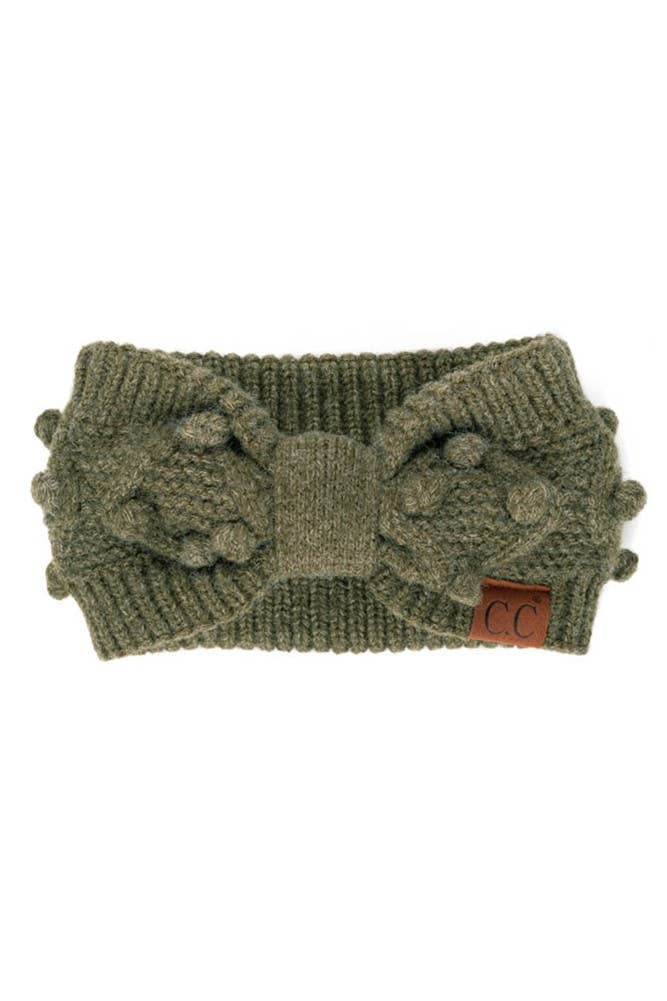 Hana - Vente Bandeau – femme - Enveloppe de tête à pompon C.C7