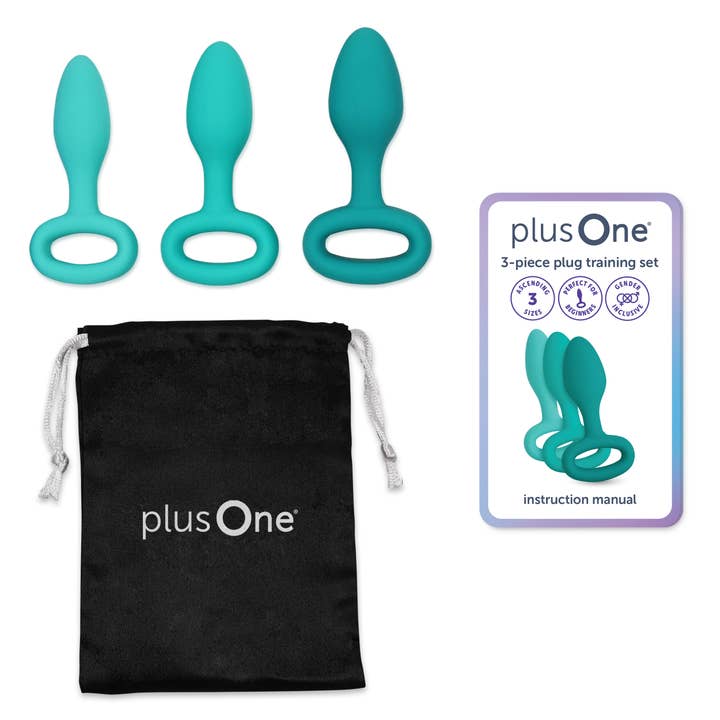 plusOne - Wholesale Sex Toy - plusOne 3pc Plug Training Set8