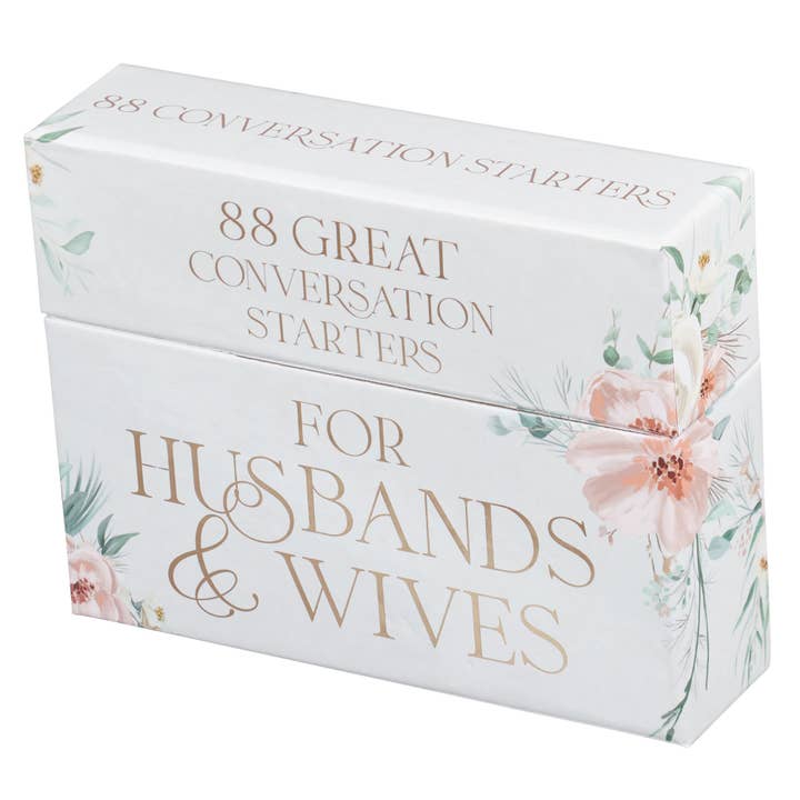 Christian Art Gifts - Wholesale Card Game - 88 Great Conversations Starters for Husbands & Wives1