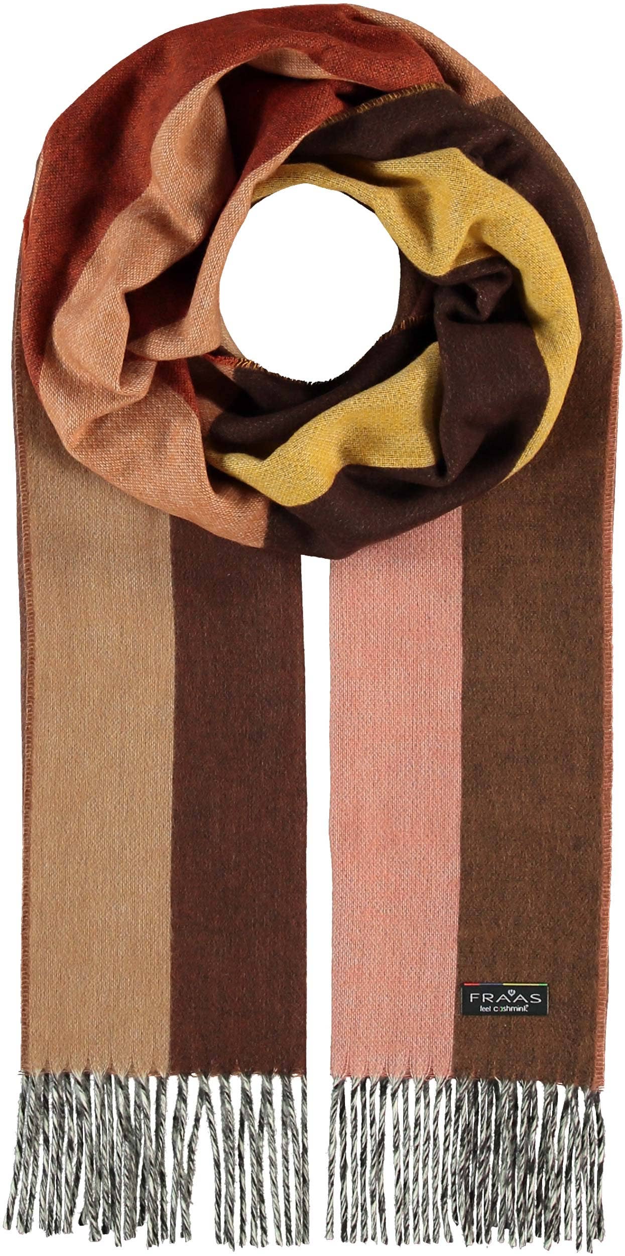 FRAAS - The Scarf Company - Wholesale Scarf - Women's - Artist Stripes Oversized Cashmink® Scarf0