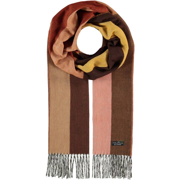 FRAAS - The Scarf Company - Wholesale Scarf - Women's - Artist Stripes Oversized Cashmink® Scarf