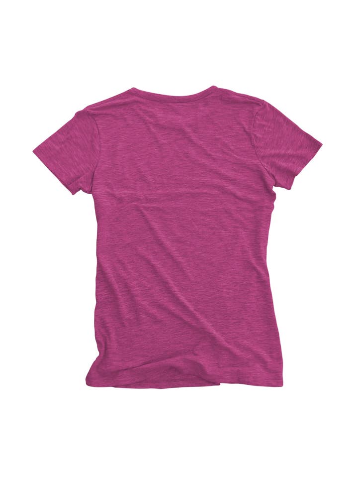 GOEX Apparel - Wholesale T-Shirt - Women's - Ladies Short Sleeve Triblend Tee10