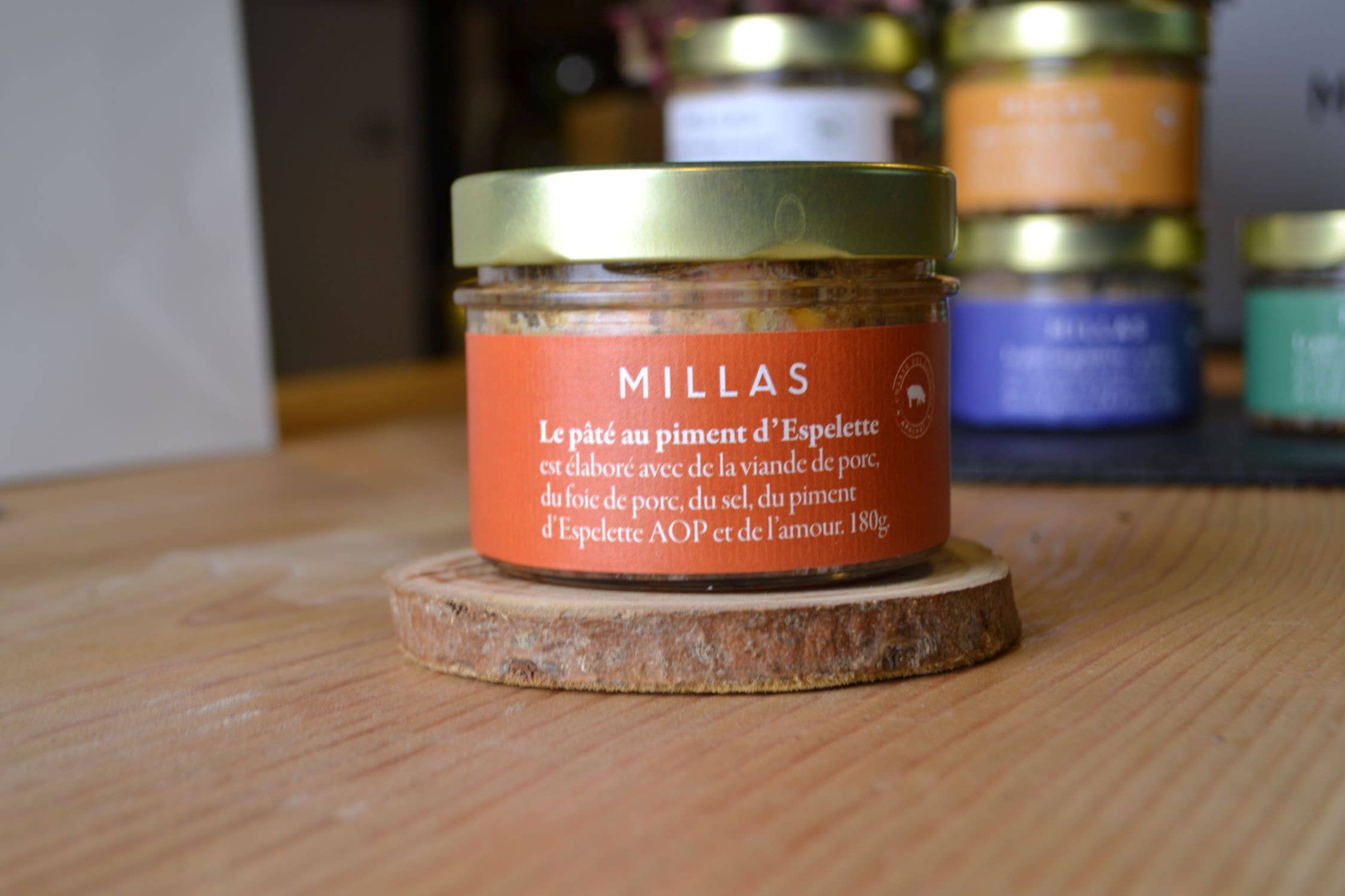 Charcuterie Millas - Wholesale Tapenade - AOP Espelette Pepper Pate