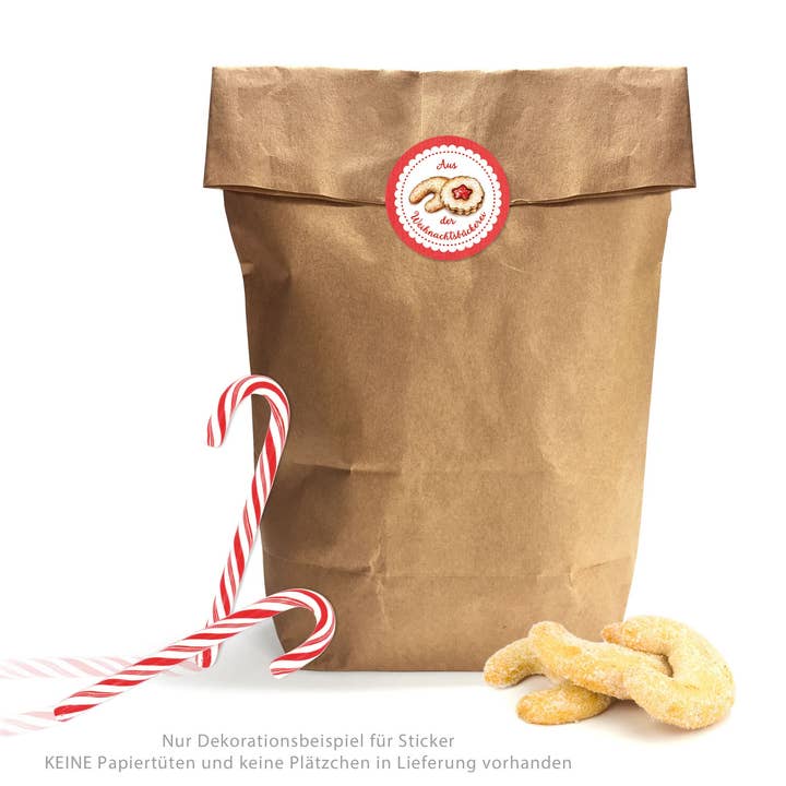 fioniony® - Wholesale Sticker - From the Christmas bakery, 24 elegant labels with love3