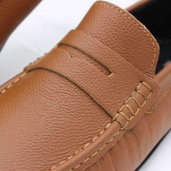 Kamel Herren Leder Mokassin Slipper Flache Schuhe - Zerimar für den Großhandel auf Faire4