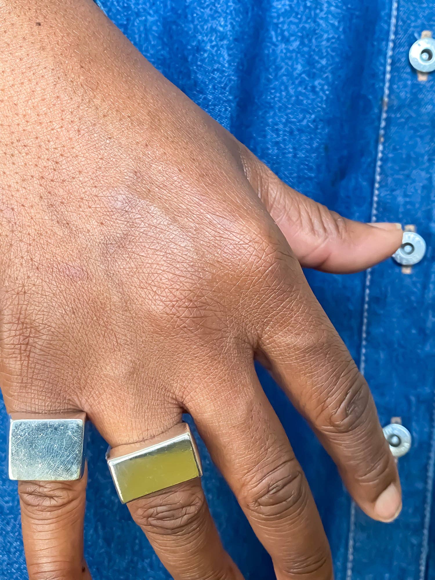 MOCA Jewellery - Wholesale Signet Ring - Small Square Signet Ring17