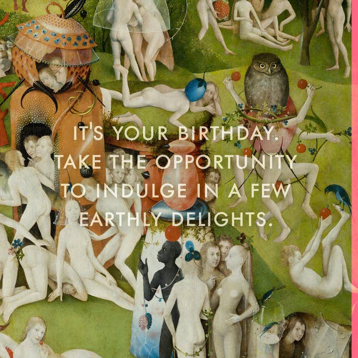 Pictrix Design - Wholesale Birthday Card - "Earthly delights" A6 birthday card3