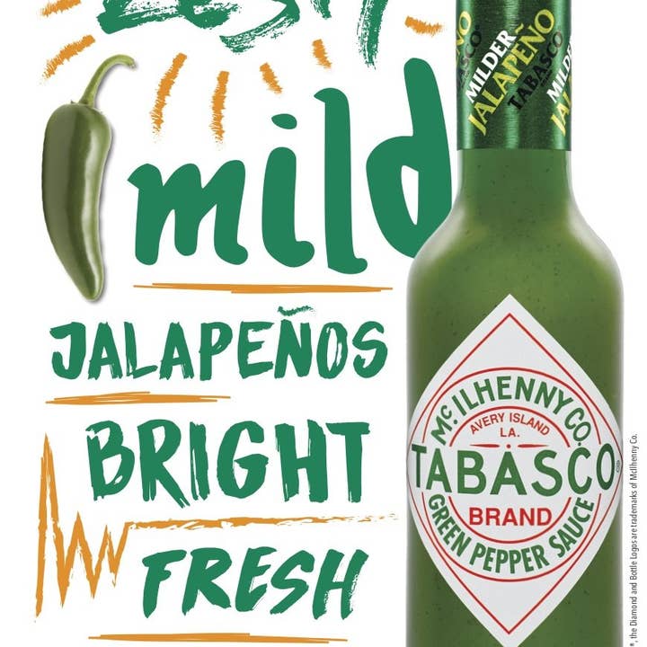 SureShot - Wholesale Hot Sauce - TABASCO® Green Sauce 148ml