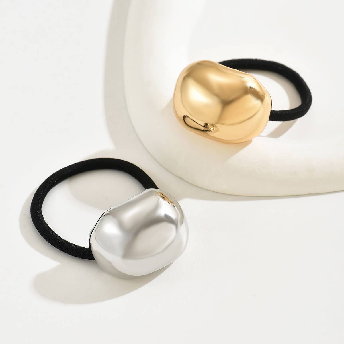 Lily Clothing - Wholesale Hair Accessories Set - Women's - COOL WIND BUMP ELASTIC HAIR ROPE TEMPERAMENT4