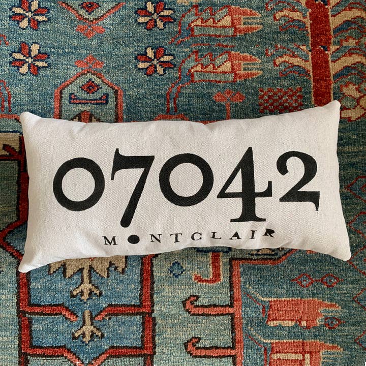 B.Berish - Wholesale Lumbar Pillow - Hand Made Custom Zip Code Pillow3