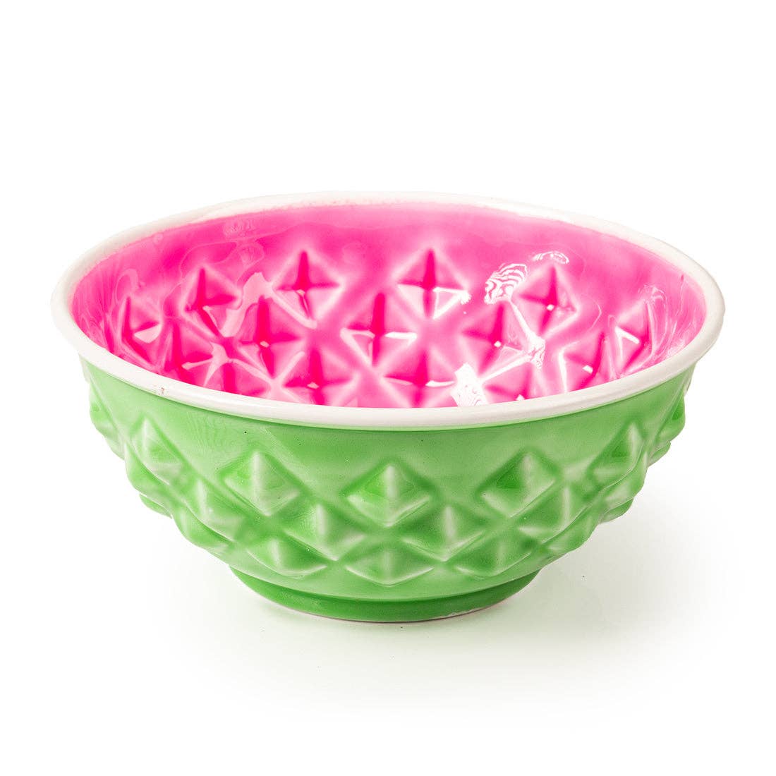 Green Watermelon Food & Water Bowl S (16 cm x 7 cm) for wholesale on Faire3