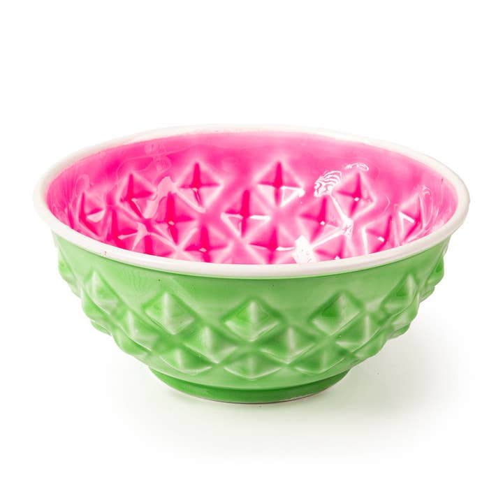 Green Watermelon Food & Water Bowl S (16 cm x 7 cm) for wholesale on Faire3