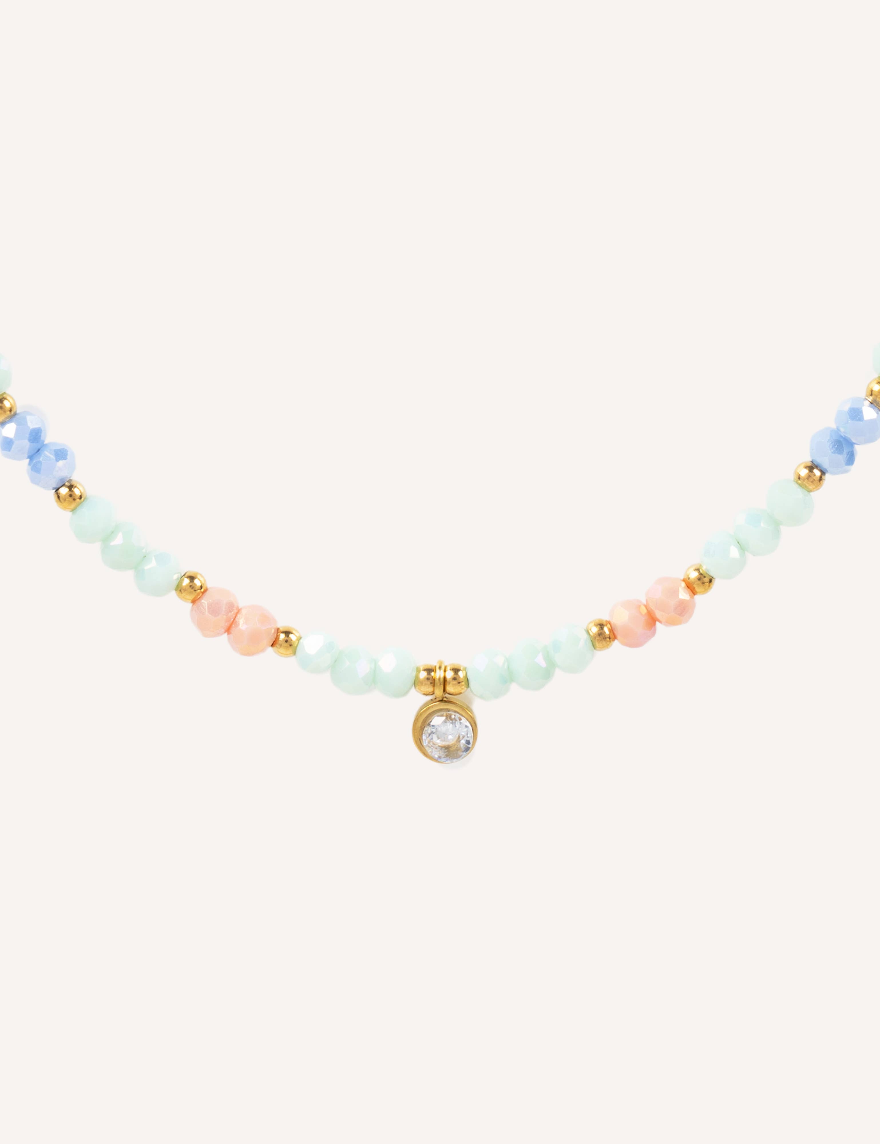 CUCOCUCA - Vente Collier ras-de-cou - Collier ras de cou pierres, cristaux et perles CUCOCUCA2