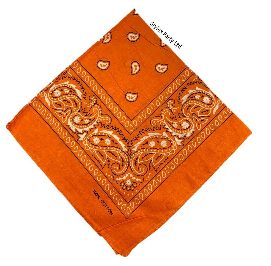 Stylex Party - Vente Bandana – femme - Écharpes Bandana Funky Design Paisley Headband10