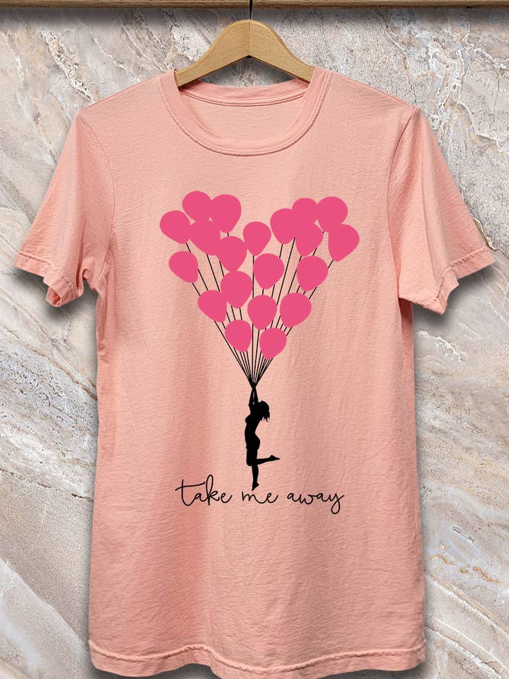 SPT-BA-218_Take Me Away - T-shirt doux teint en tissu pour la vente par SP Tops, Inc.