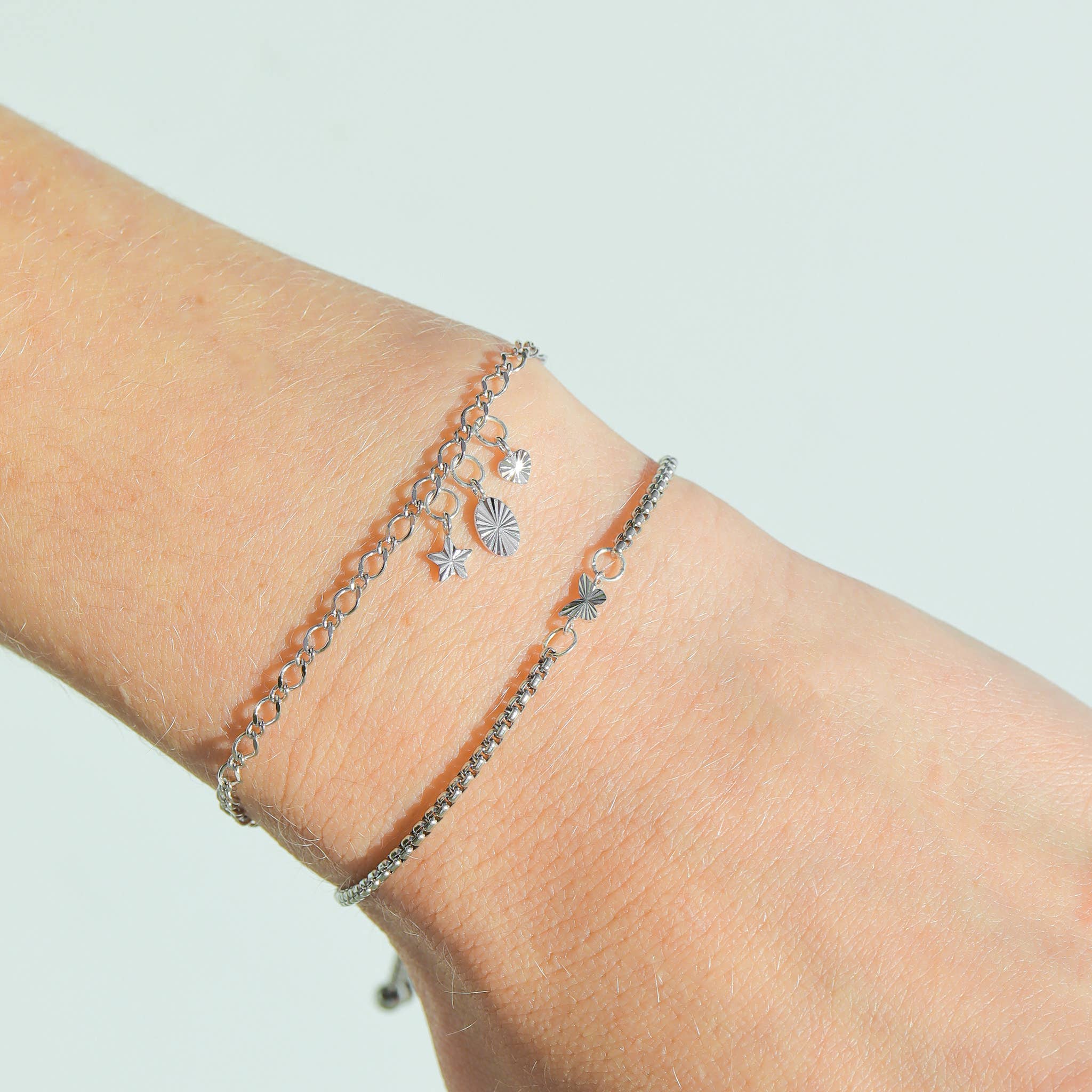 WJW - Wholesale Individuele bedel/hanger - Permanent sieraad .925 sterling zilveren zonnestraal ovale bedel6