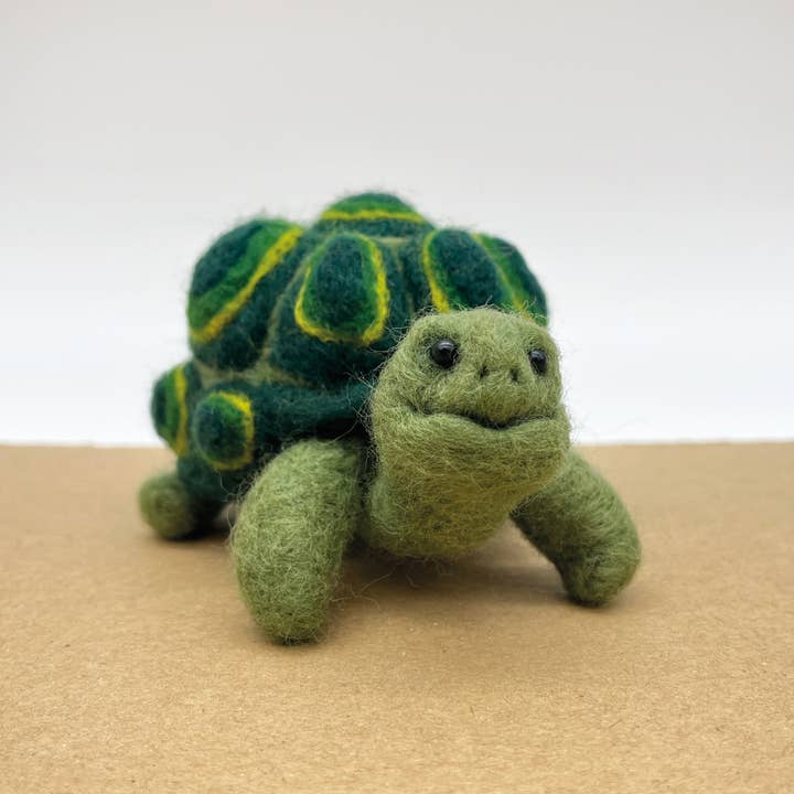 Bergin & Bath - Wholesale DIY Craft Kit - Needle felting kit - Tortoise1