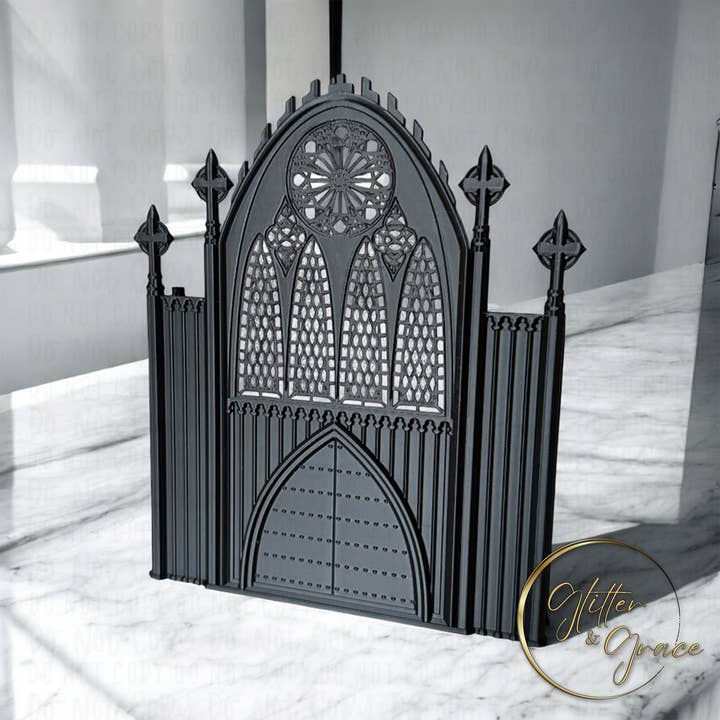 Glitter And Grace, LLC - Wholesale Decorative Tabletop Object - Gothic Cathedral3