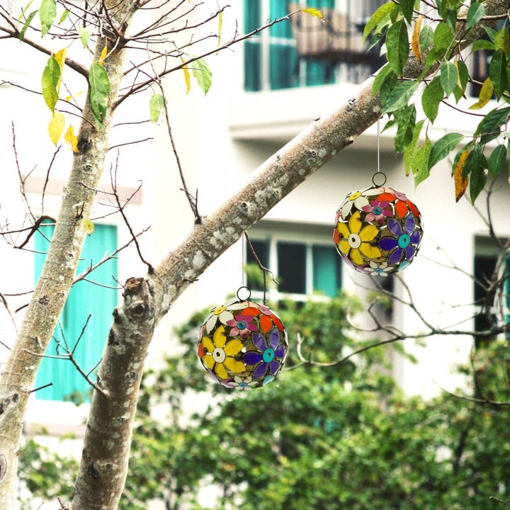 Rustic Arrow - Wholesale Outdoor Ornament/Decor - Hanging Metal Flower Ball