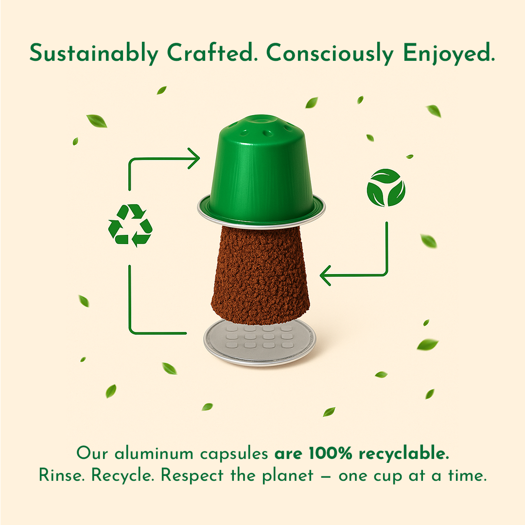 Yasma Coffee - Vente Dosettes de café - Mélange Mazaj - Capsule de Café à la Cardamome - 40 ou 20 Capsules5